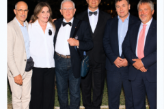 Il Presidente Anthec Enrico Rescigno con i Past President da sinistra Massimo Del Fabbro, Carmen Mortellaro, Adriano Piattelli, Antonio Scarano e Paolo Vescovi. Bari 4 Settembre 2026
